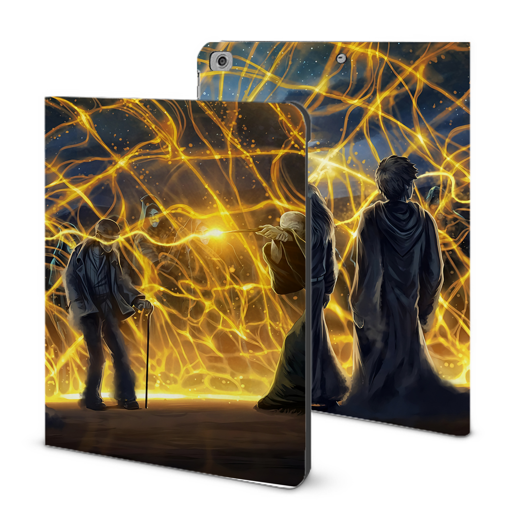 （画像用） Harry Potter ハリー・ポッターシリーズ IPad ケース ブック型 PUレザー TPU 耐衝撃 軽量 薄型 ペン収納なし 全面保護 IPad 各モデル対応